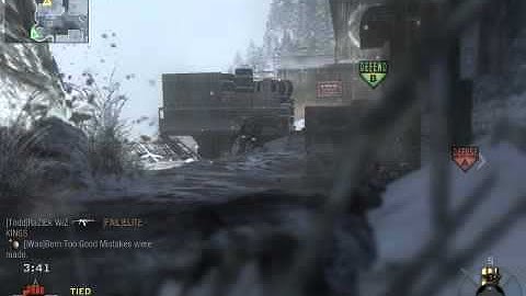 CoD Black Ops - Epic Grenade FAIL !!