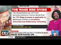 Federation of Kenya Employers dismisses Francis Atwoli's interpretation of the 12% wage increase