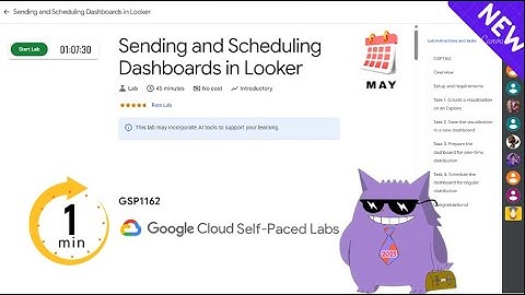 Sending and Scheduling Dashboards in Looker | #2025 | #GSP1162 |#qwiklabs |Solution