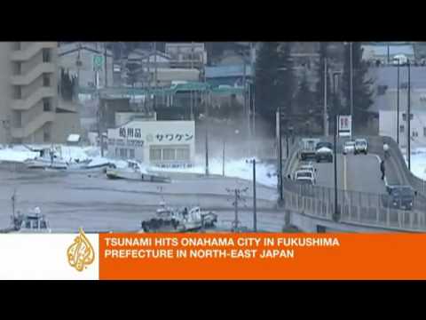 Tsunami Japan ,Sendai, prefektur Miyagi AlJazeera ...
