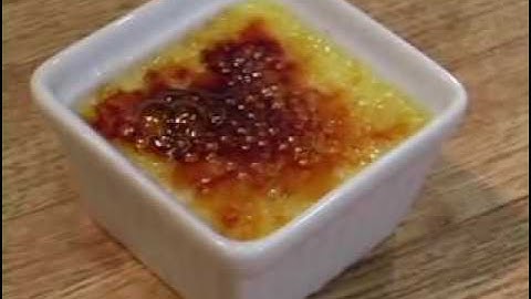 How to Caramelize Creme Brulee