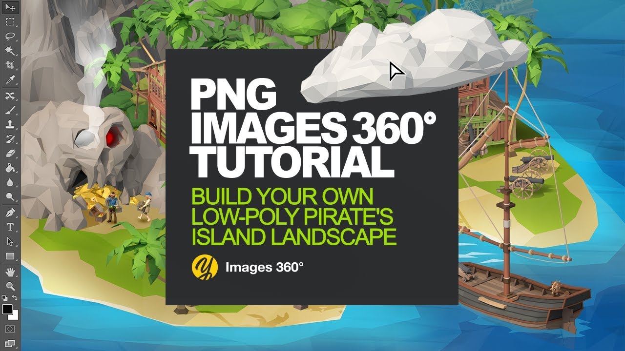 Download Yellow Images 360 Tutorial Build Your Own Low Poly Pirate S Island Landscape Youtube