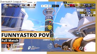 FUNNYASTRO POV | Brigitte & Lucio | Play Ins - Fusion vs Dynasty | OWL Season 2021