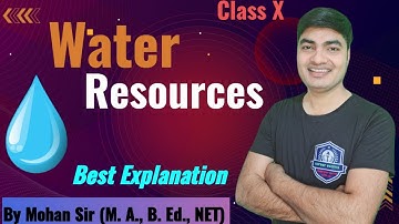 Water Resourses icse class 10 Geography One Shot Video by career exams