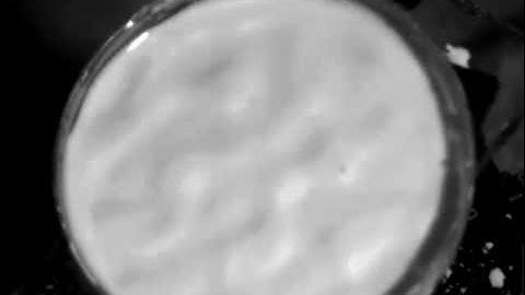 Slow Motion Faraday Waves on Cornstarch #1