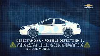 !Detectamos un defecto en el Airbag de algunos modelos Chevrolet!