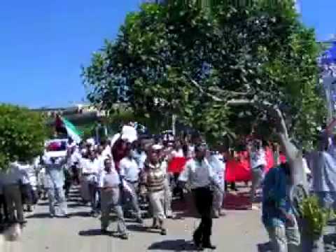 مظاهرات تونس الشقيقة نصرة لسوريا 6-8-2011