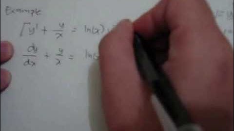 Bernoulli Differential Equation(JUROLAN)