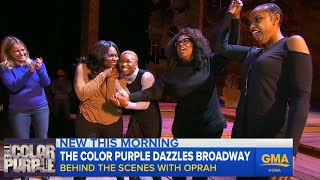 Oprah Winfrey Goes Behind The Scenes Of The Color Purple