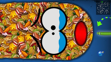 WormsZone.io BIGGEST SLITHER SNAKE / TOP 01 Epic Worms Zone io Gameplay