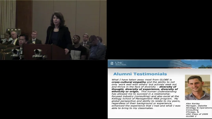 Kenan-Flagler GLOBE Program | Presentation to UNC-Chapel Hill Trustees | September 22, 2016