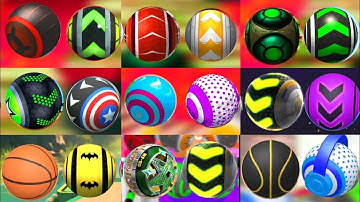 Same Balls, Different Physics: Rollance, Going, Action Balls Compared