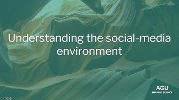 Webinar: Intro to social media for scientists