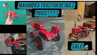 Mahindra tractor model Making details Mahindra🚜 For Sale price?????