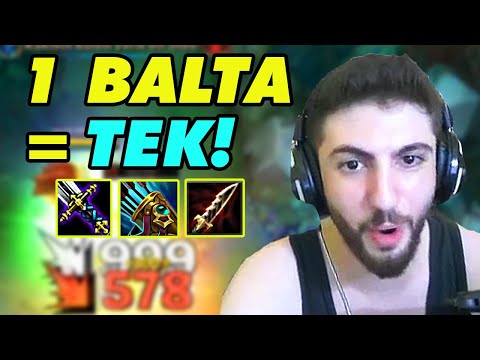 Manyak Bir Draven Buildi !! 1 Balta = Tek ?? | ANaKiinN