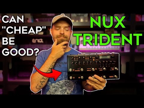 NUX TRIDENT ギタープロセッサー Amazon.com: NUX Trident Multi Effects Processors with