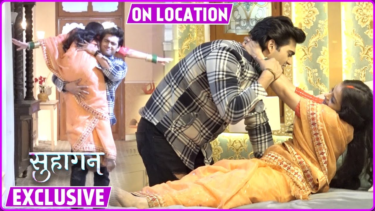 Suhagan Today On Location: Krish Ne Bindiya Ko Uthaya Gaud Me, Bindiya Se Pareshan Hua Krish