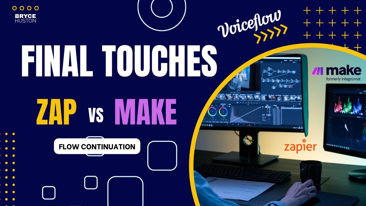 Final Touches: Chatbot Development Tools - Zapier vs. MAKE | Customer Support Flow Continuation 🤖💼