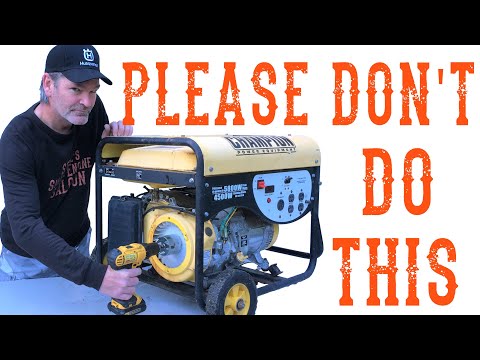 Video: Kaip su gręžtuvu paleidžiate generatorių?