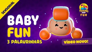 Música 3 Palavrinhas Remix | 3 Palavrinhas Baby Fun | OFICIAL