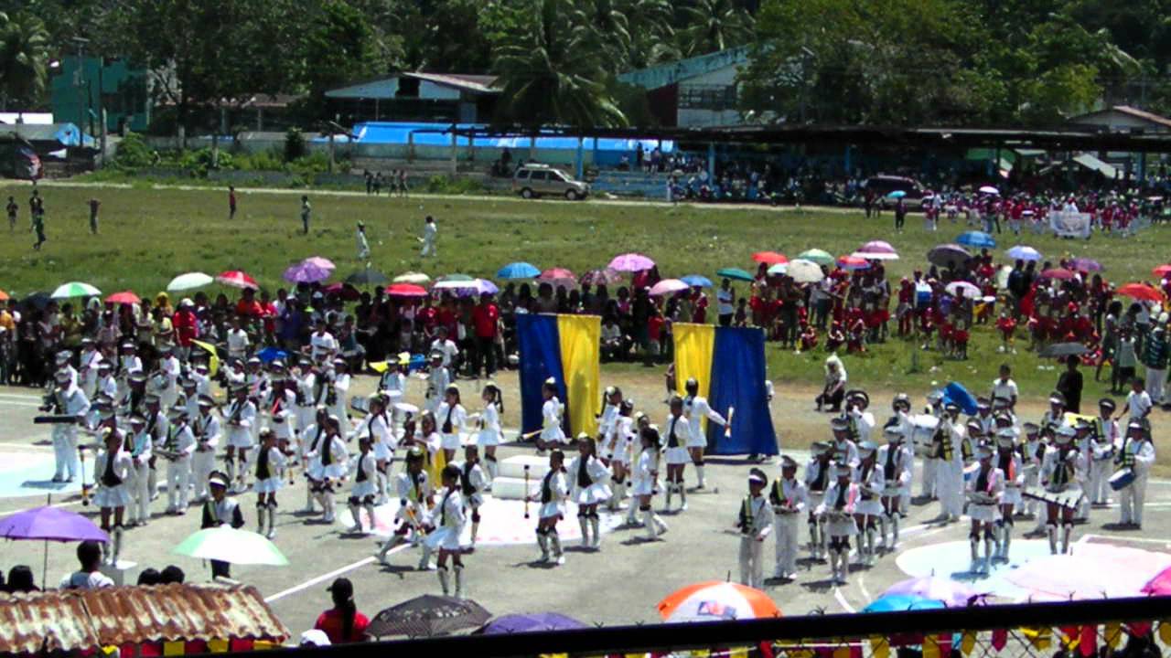 Catbalogan 4 District during Catbalogan fiesta Drum & Bugle Corps Competition 2012