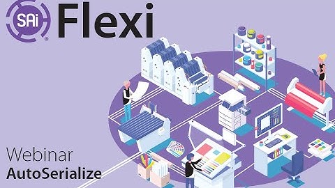 Flexi Webinar - AutoSerialize in Flexi (February 9, 2021)