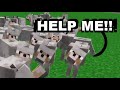 so i changed the wolf sounds in minecraft.....