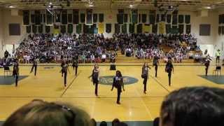 GBHS RockCats Dance Team to Burlesque 2014