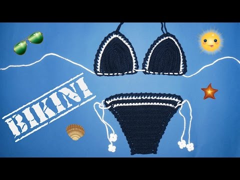 DIY How to Crochet a Bikini (Kako heklati bikini)