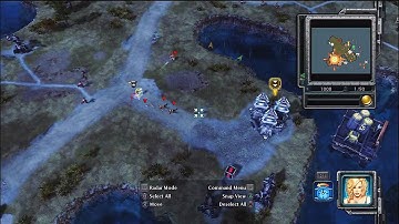 Red Alert 3 - Allies Mission 5 - North Sea walkthrough (Part 1/3)