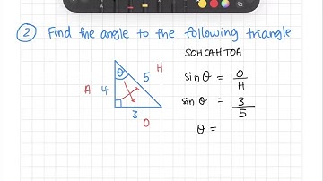 Review of Right–Angled Triangles Trig Part 2