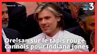 #Cannes2023. Orelsan sur le tapis rouge cannois pour Indiana Jones