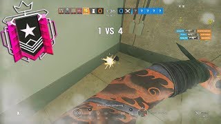 INSANE 1v4 Ace Clutch - Rainbow Six Siege