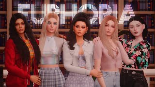 Создаю персонажей из эйфории | euphoria | The Sims 4 - ПодCASт | + download link