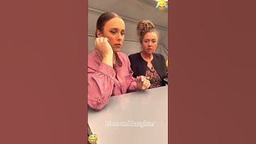 Mom and daughter #funny #funnyvideos #video #funnyshorts