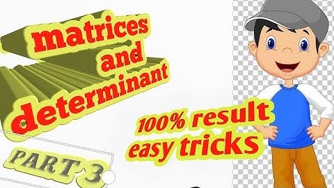 Matrices and determinant part 3 (leontief input output model)