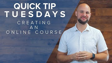 Kajabi #QuickTipTuesday - Creating an Online Course