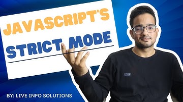 JavaScript Strict Mode: Write Cleaner, Safer Code | Hindi