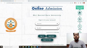 Shri Govind Guru University Online Admission 2023 || || SGGU || Vinay Tilvani