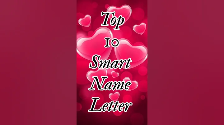 Top 10 smart name letter 🥰 comment your name 👇🏻#trending#ytshorts #viralvideo #shortvideo#nameletter