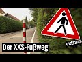 Realer Irrsinn: Schmalster Fußweg Berlins | extra 3 | NDR