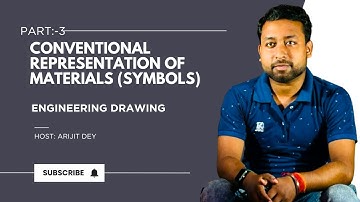 CONVENTIONAL REPRESENTATION OF MATERIALS (Engineering Drawing) @LanguageofEngineering