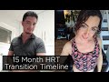Inspirational Transgender Male to Female MTF 15 Months on HRT Transition Timeline | Jessica P.   MtF