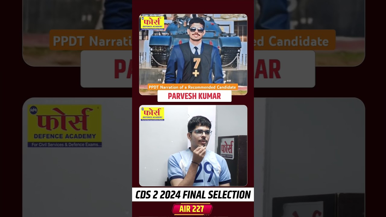 PPDT Narration of a Recommended Candidate