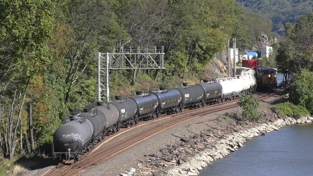 CSX River Line - Trains at Mine Dock Park (Fort Montgomery NY)