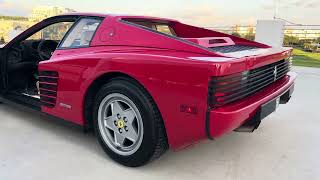 1990 Ferrari Testarossa Walkaround 1