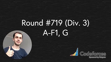 Codeforces #719 (Div. 3) A-F1,G