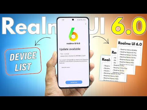 Realme UI 6.0 Supported Device List // New Features | Changes // Realme UI 6.0 New Features 🔥