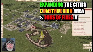The Cities Construction Area Expanded, & Minor Fixes!!!, Fish hook map Series, Workers and Resources