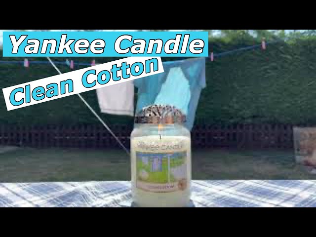 Yankee Candle Large Jar Candle Clean Cotton